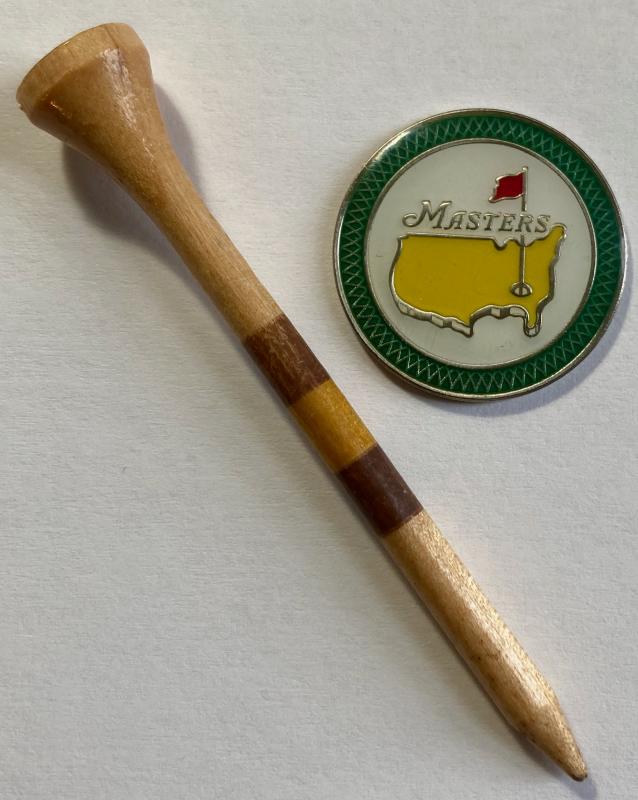 Under the Rules of Golf, both of these items can be used as ball markers on the green during a round of golf. However, there are risks in using a golf tee for this purpose, as was rediscovered during a recent match between Sussex Tech and Cape Henlopen.