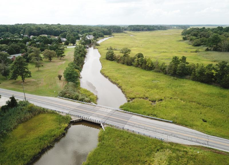 The Delaware Department of Transportation is set to present the latest version of its plans for the replacement of the Canary Creek bridge on New Road. NICK ROTH PHOTO