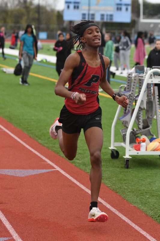Matt Gatune of Polytech wins the 1,600 in 4:31.