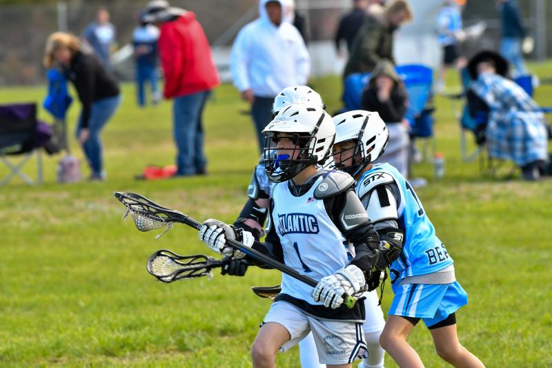 Kai Mundok advances the ball for Atlantic. DAVE FREDERICK PHOTOS
