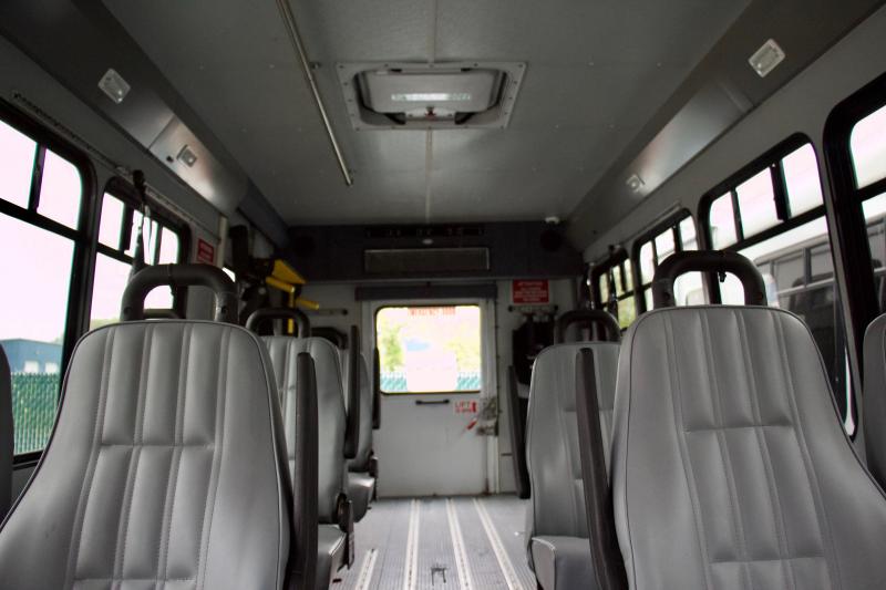 Riders will be able to sit comfortably on the buses, which will be cleaned and sanitized at the end of each day.