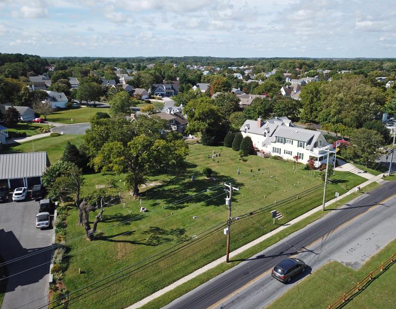 The St. George AME Cemetery sits on Pilottown Road near New Road.