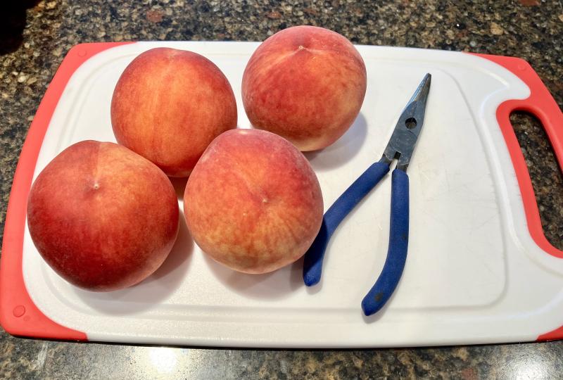 Local peaches are at their best this time of year. JACK CLEMONS PHOTO