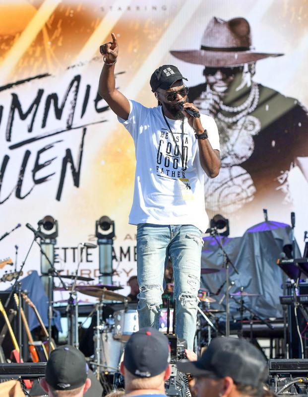 Milton’s own George Downing sang Christian rap.