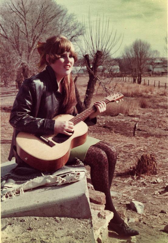 Leather jacket, short skirt and guitar was not the college-girl look my mother had in mind for me.