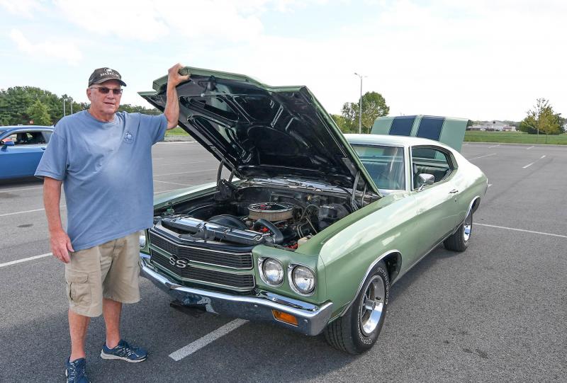 Phil Taylor shows off his 1970 SuperSport 396.