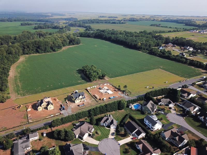 Sussex County Planning & Zoning Commission has approved a preliminary site plan for the Black Oak cluster subdivision on New Road, just outside Lewes city limits. NICK ROTH PHOTO