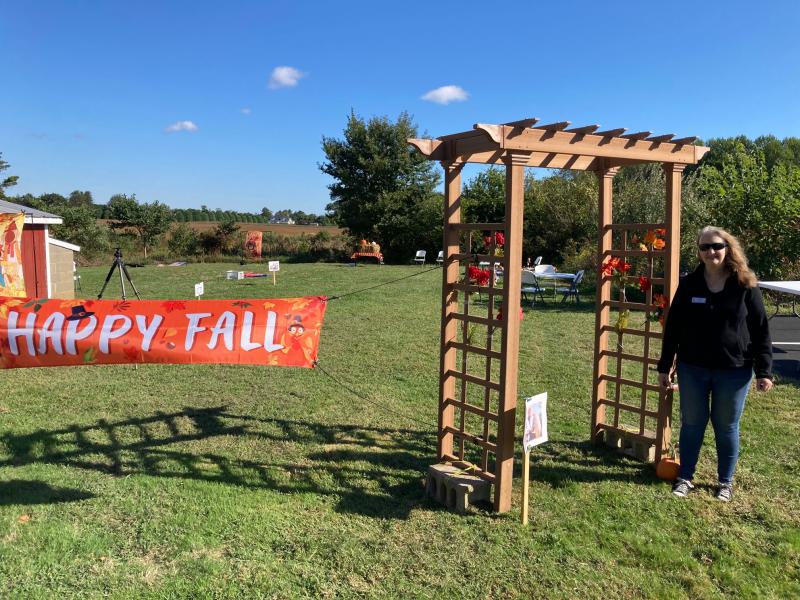 White’s Chapel United Methodist Church in Milton hosted its Fall Festival Oct. 8. Shown is Pastor Lee Parks. RYAN MAVITY PHOTOS