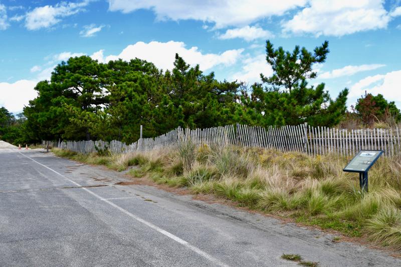 This is the proposed restaurant location with access to the park’s main parking lot for ocean access in the park. RON MACARTHUR PHOTO