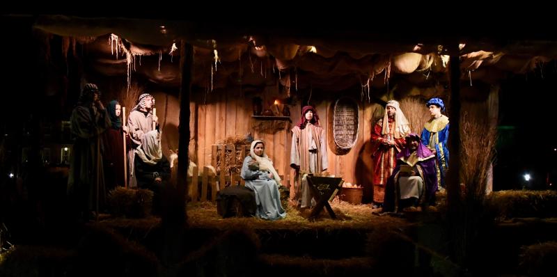 Area churches will provide volunteers for the Good Ole Boy Foundation’s living nativity on The Circle from 6:30 to 8 p.m., Dec. 16, 17 and 23. RON MACARTHUR PHOTO