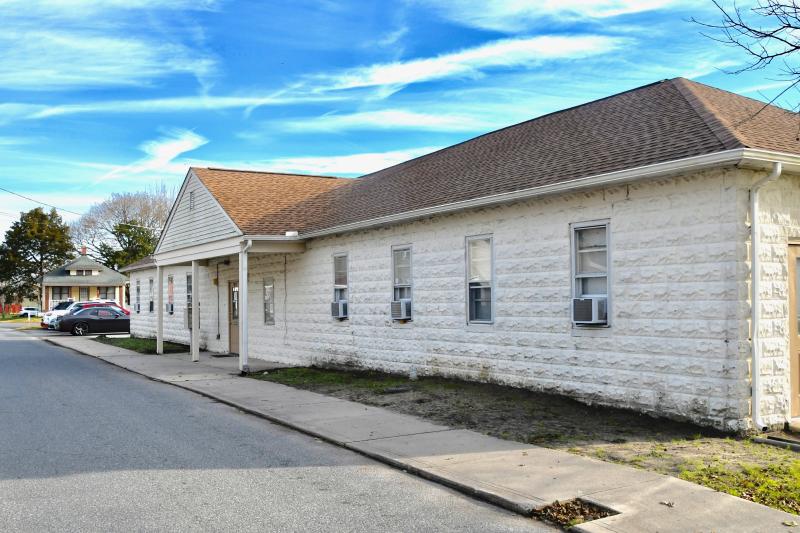 An existing building on East North Street in Georgetown is being converted into a volunteer center and temporary apartments for families awaiting home construction.