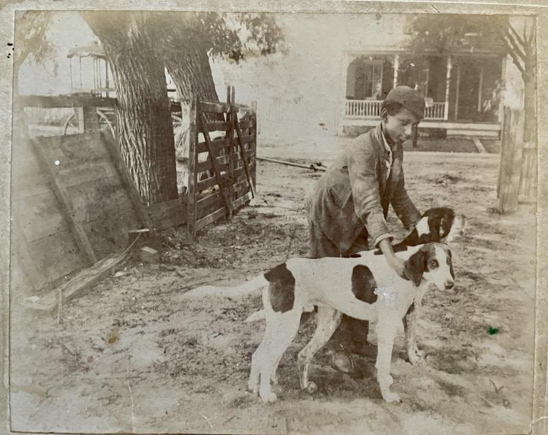 The photos of a younger Benjamin show what life was like in Lewes more than 100 years ago.