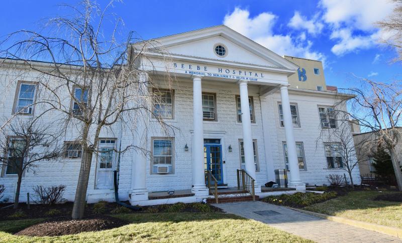 The R. Randall Rollins Center for Medical Education will be housed in Beebe Healthcare’s Shaw Building, the first hospital dating back to 1921. Renovations have occurred in the building in preparation for the first students. RON MACARTHUR PHOTOS