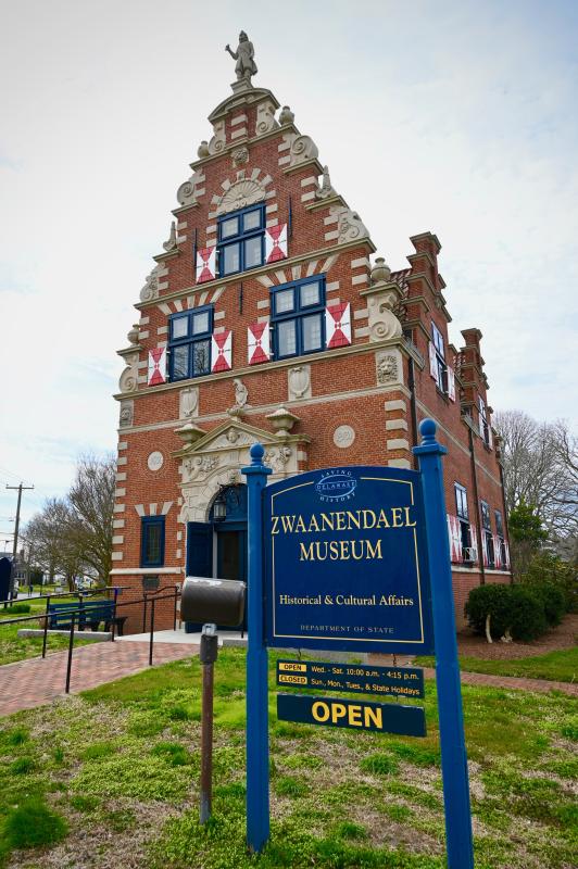 The unique Zwaanendael Museum is operated by the Delaware Division of Historical and Cultural Affairs.