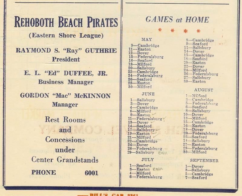 SOURCE: EASTERN SHORE LEAGUE FACEBOOK