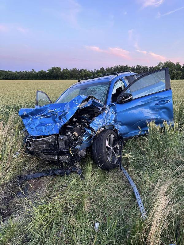 The crash occurred at about 7:45 p.m. The roadway was closed for about three hours. SOURCE: MILTON FIRE DEPARTMENT