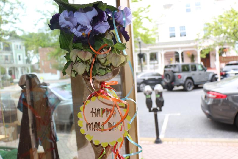Fairy Godmother on Second Street was awarded second place for its display. AARON MUSHRUSH PHOTO
