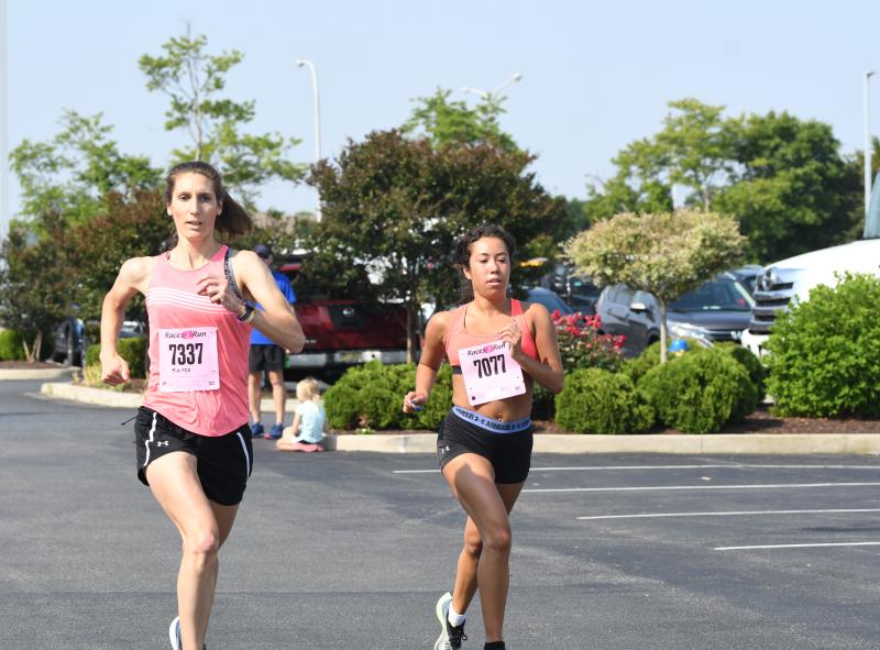 Katie Latimer and Stephanie Herrera both run 19:54.9.