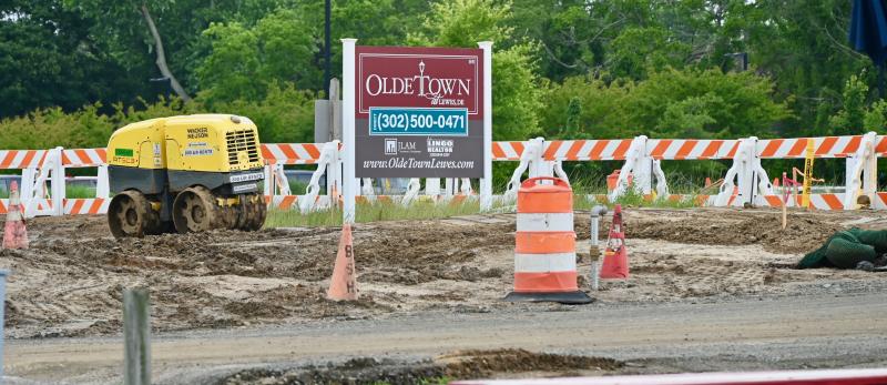 Olde Town at Lewes, which is in Lewes city limits, will have 85 single-family homes along Freeman Highway with access to Monroe Avenue Extended.