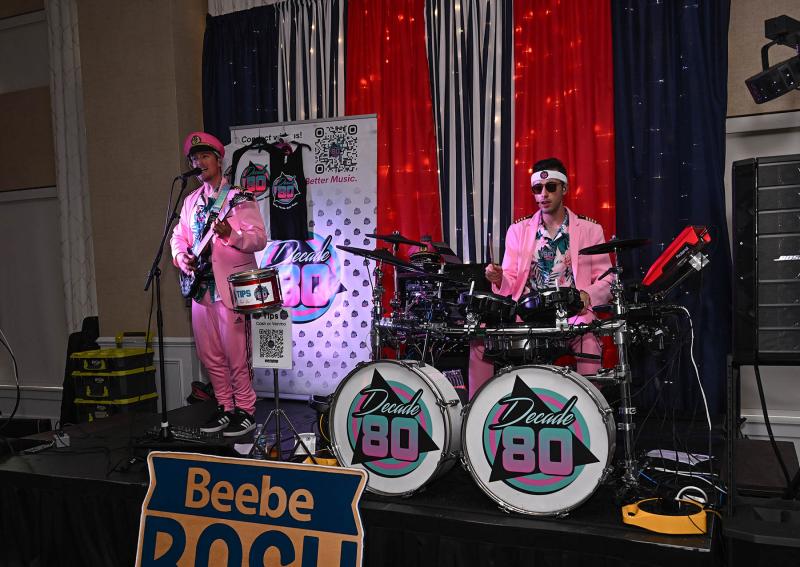 Decade 80 kept the hits coming throughout the evening.