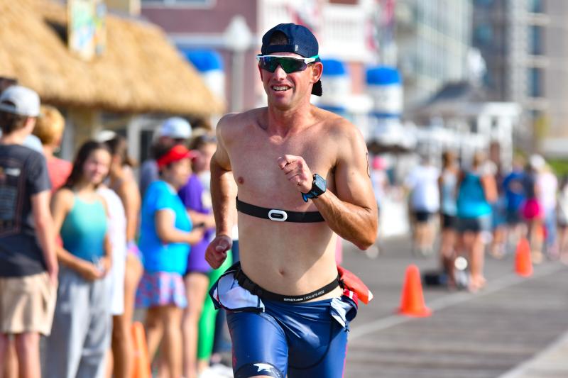 Matt Dunn finishes fifth overall and first in the masters race.