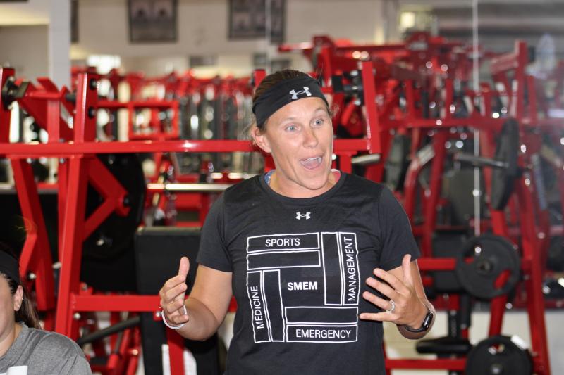 Jenna Turner is a Maryland State Police chief flight paramedic and one of the Sports Medicine Emergency Management instructors.