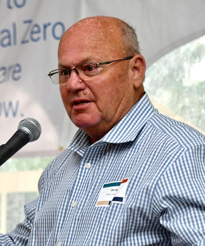 Georgetown Mayor Bill West has been a volunteer and supporter of the village since its inception.