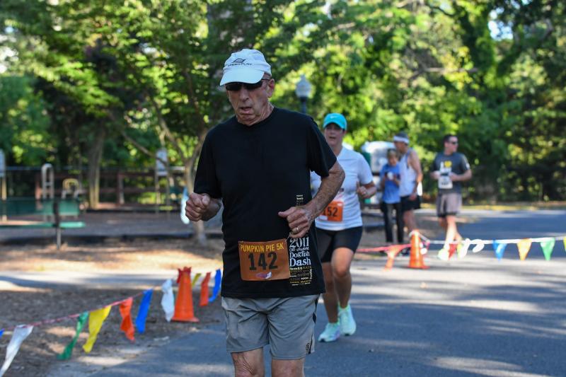 Doug Tootell finished 0.74 seconds off his predicted time of 29:50.