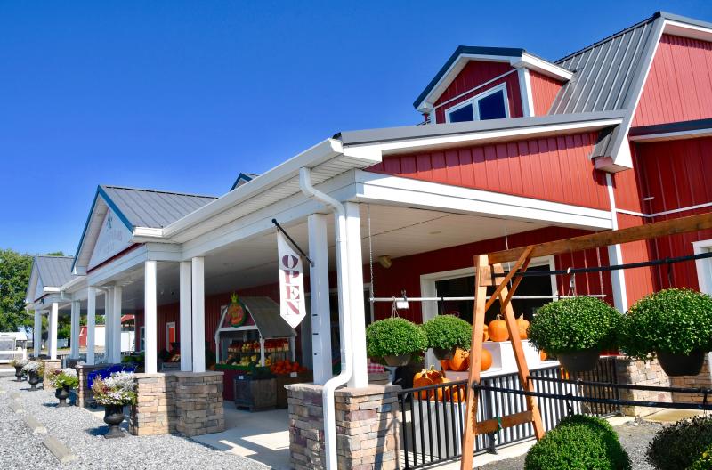 Evans Farms Produce near Bridgeville includes The Frozen Farmer market as well.