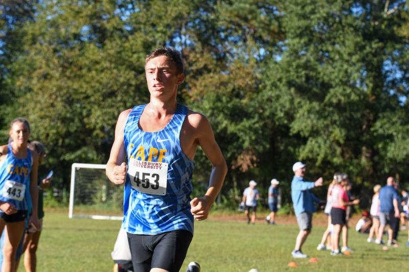 Cape’s Brayden Redd captures sixth place in a time of 17:12.