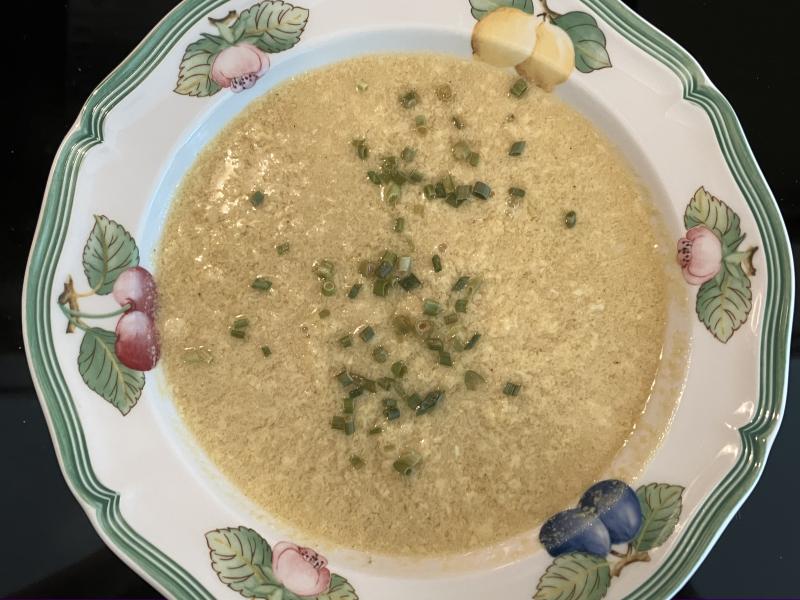 Egg drop soup, a classic comfort food, is a great reward for accomplishing any difficult task. JACK CLEMONS PHOTO