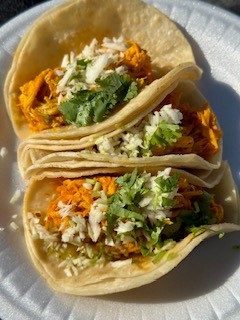 The delicious tacos were served up during La Red Goes Purple Oct. 18 in Georgetown. SUBMITTED PHOTO