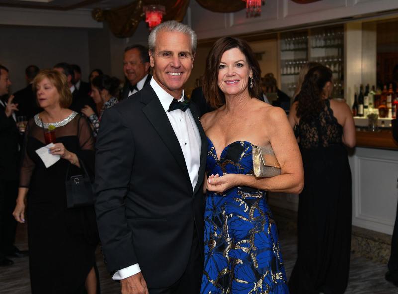 Enjoying the event are Mike and Kelli Meoli.