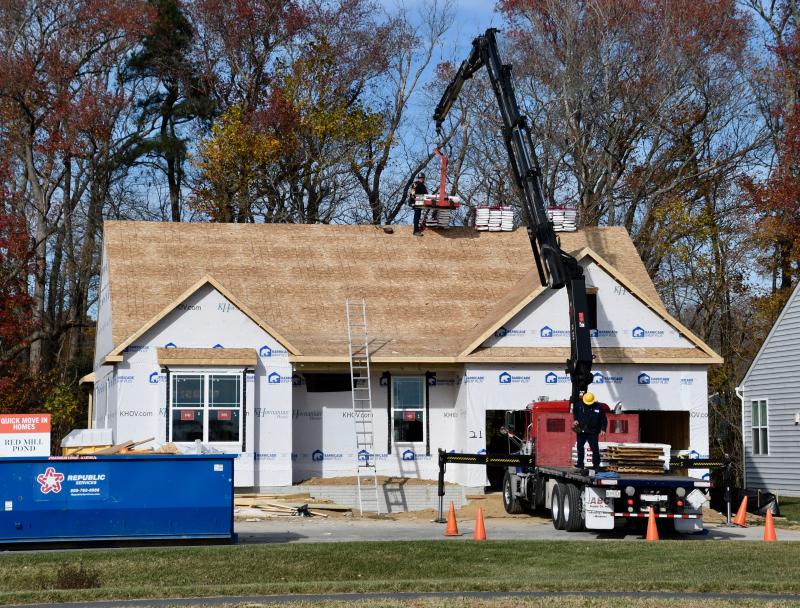 New construction in Sussex County continues at a fast pace.