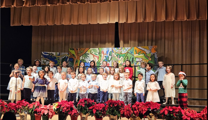 Performances for their classmates culminated in a showcase for families Dec. 15. SUBMITTED PHOTO