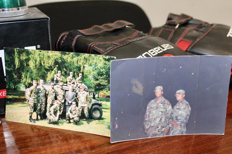 Larry Woodall Jr. said he learned a lot of valuable lessons about teamwork while in the Army.