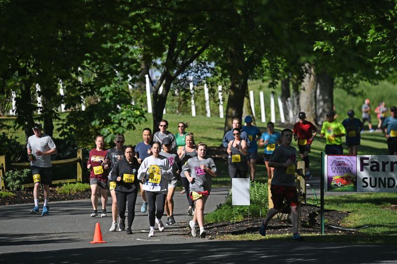More than 150 runners cruised through Nassau Valley Vineyards May 11 as part of the second annual Cape Gazette Run & Fun Fest 5K outside Lewes. NICK ROTH PHOTOS