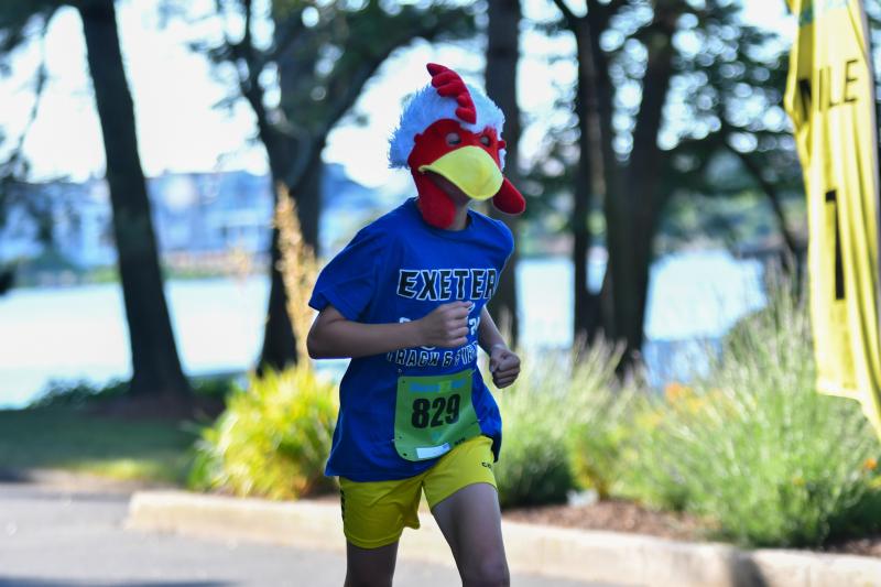 Landon Putt, 12, ran 23:34 in the Chicken Chase 5K. DAVE FREDERICK PHOTOS