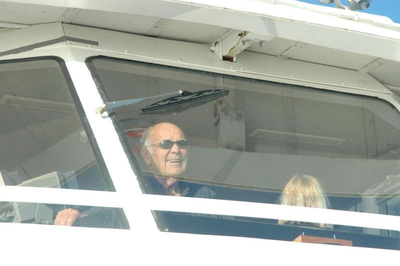 Capt. Dale Parsons, at home on the water.