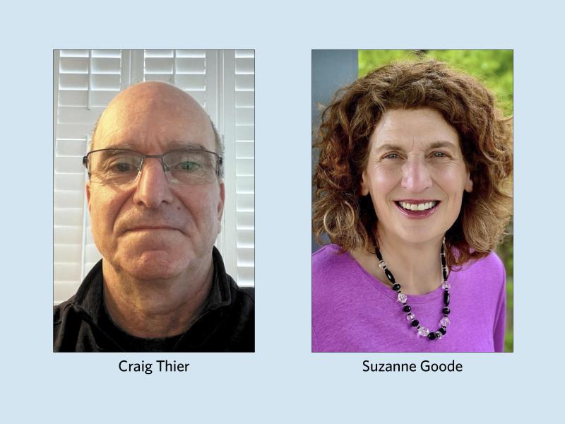 Craig Thier and Suzanne Goode have won Rehoboth Beach’s 2024 municipal election. Thier recevied 611 votes. Goode received 521 votes. FILE PHOTOS