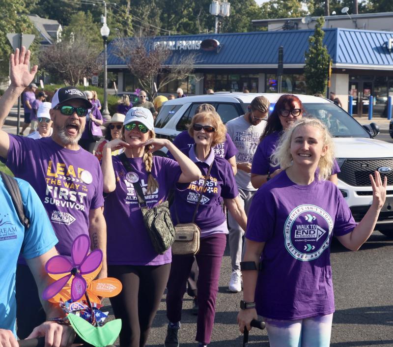 Teams were enthusiastic about raising awareness and money to support caregiving and research.