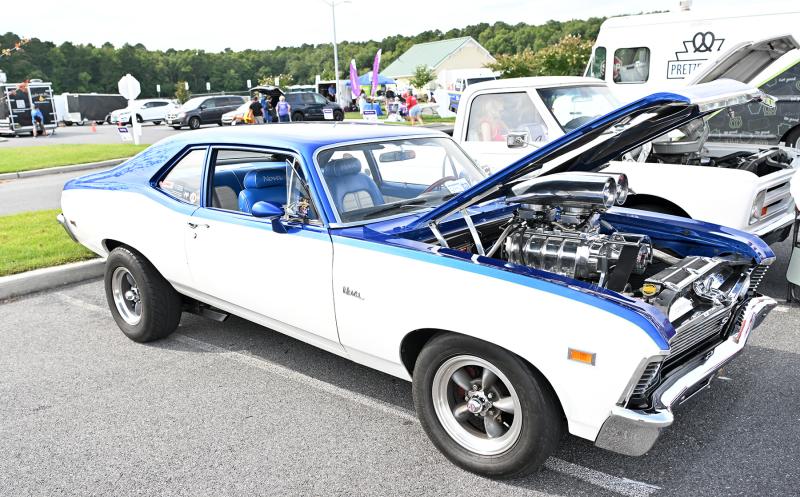 This 1969 Chevy Nova SS owned by Tom Dempsey was a hit at the Relay for Life car show.