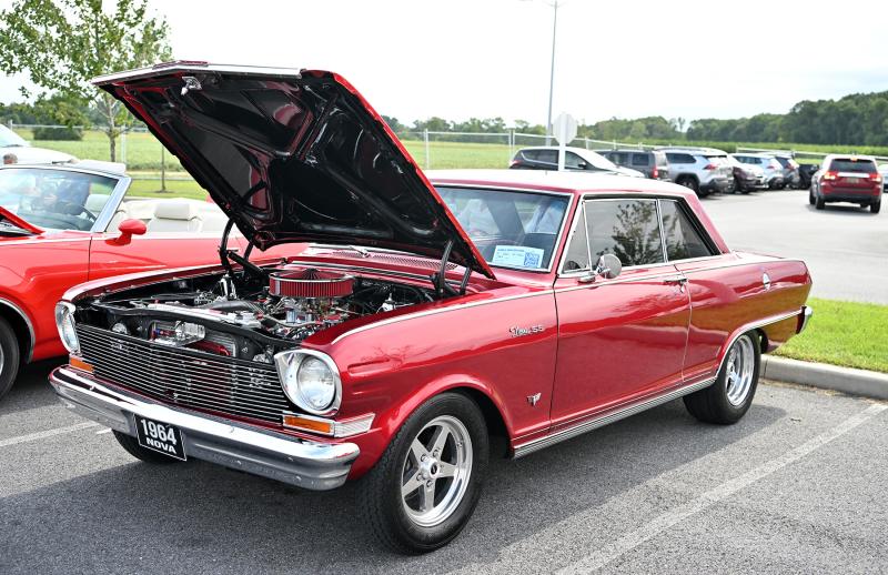 The Relay for Life car show displayed this 1964 Chevy Nova SS owned by Richard Sank.