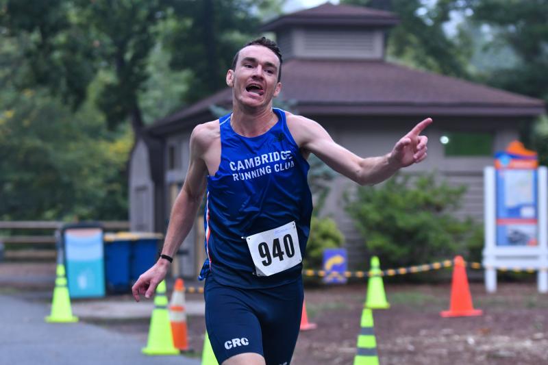 Jeff Young wins the Last Blast race in 17:15.