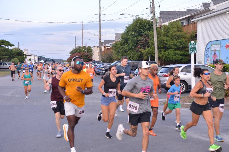 The start of the Summer’s End 5K.