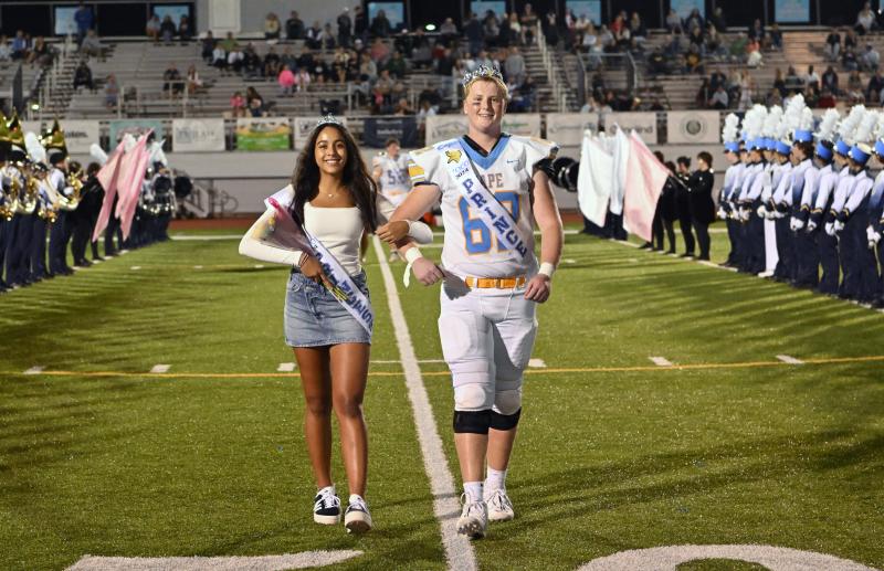 Junior Prince and Princess are Liam Ramsey, right, and Naisae Ngido.