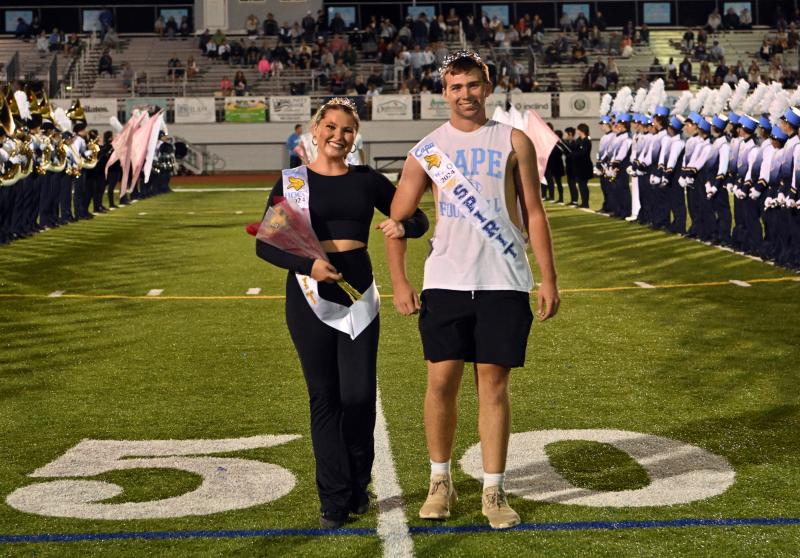 Miss and Mr. Spirit are Adria Windish and Austin Morrison.