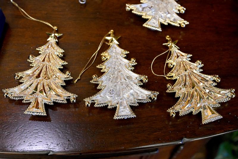 Many ornaments are available for purchase at the Festival of Trees.