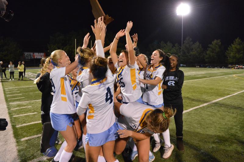 Jubilation celebration: Cape captures state championship No. 14.