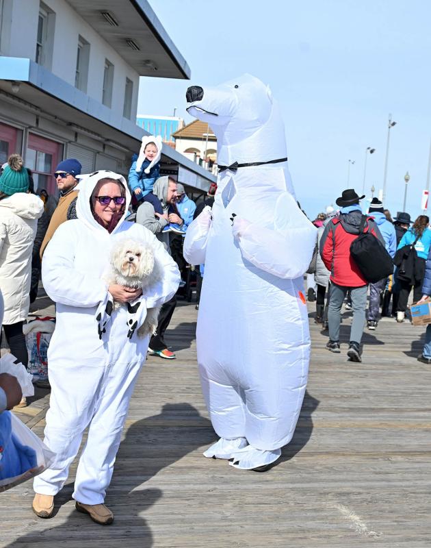Bears and puppies were prevalent at the event.